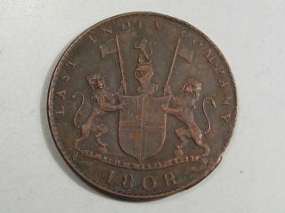 1808 British - India East India Company 10 Cash.  11