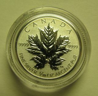 2013 Reverse Proof $2 25th Ann Sml From Fractional Set Canada 1/10oz.  9999 Silve