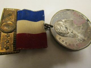 1789 - 1889 Centennial Anniv.  Of G.  Washington Inauguration York Medal