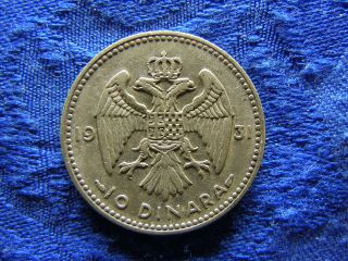 Yugoslavia 10 Dinara 1931a,  Km10