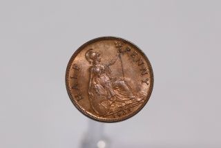 Uk Gb Half Penny 1933 George V B21 Z547
