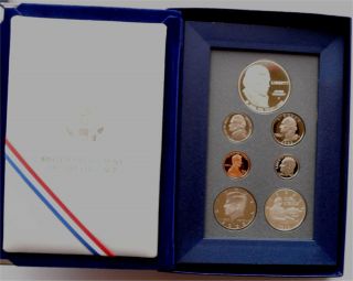 1993 - S Us Prestige Proof Set Featuring Bill Of Rights All Paperwork And