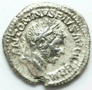 Roman Imperial Caracalla (197 - 217 N.  Chr. ).  Denar (silber).  216 N.  Chr.  Rom.