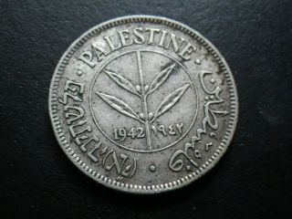 Palestine 1942 50 Mils (vf)