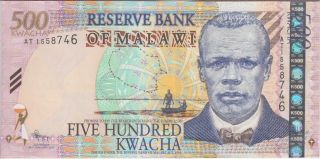 Malawi Banknote P56b 500 Kwacha 2011,  Unc