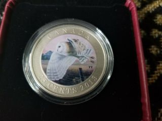 Royal Canadian - Canada 25 Cents 2013 - Barn Owl - 2
