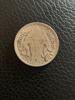 Thailand/siam.  King Rama6,  Silver Coin,  1 Baht