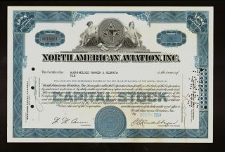 North American Aviation Inc Ca (p51 Mustang F86 Sabre) - Sign Kindelberger