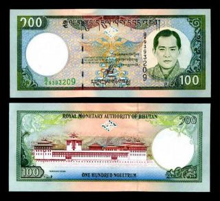 Bhutan 100 Ngultrum 2000 P 25 Unc