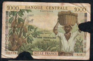 1000 Francs From Cameroun
