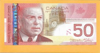 2004 Canadian 50 Dollar Bill Ahr0059965 (crisp)
