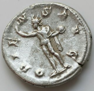 Roman Imperial Gordian Iii Ar Antoninianus,  Radiate,  Draped And Cuirassed Bust