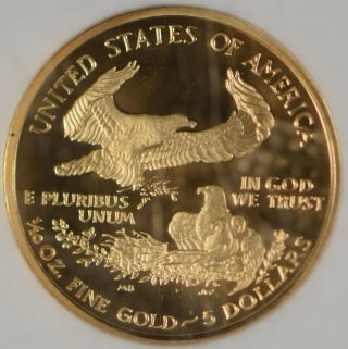 2006 W 5 Dollar American 1/10 oz.  Fine Gold Eagle G$5 NGC PF 70 Ultra Cameo 4