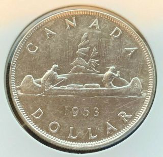 1953 Canadian Silver Dollar (c 2989)