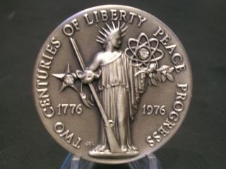 Two Centuries Of Liberty Sterling Silver Medal - Longines Symphonette