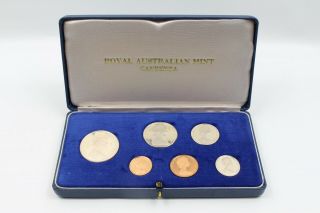 1966 Australian Proof Coin Set W/ - Set 4 Of 4