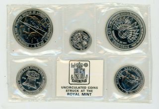 1975 Nicaragua Silver Uncirculated Coin Set Struck At Royal Gem