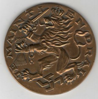 1945 Dutch Medal Issued To Commemorate The Dutch Army 
