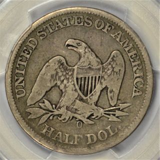 1861 - O Seated Liberty Half Dollar CSA Issue W - 11 PCGS VG08 AOP0619 3