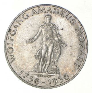 Silver - World Coin - 1956 Austria 25 Schilling - World Silver Coin 13.  1g 235