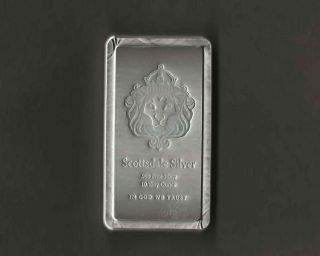 10 Oz Scottsdale Stacker.  999 Fine Silver Bar Serial 19178958 10 Troy Ounces