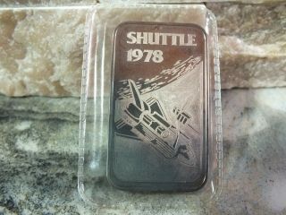Johnson Matthey (1978 Shuttle) 1 Oz Silver Bar