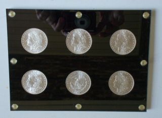 United States $1 Morgan Silver Dollar Set All Mints 1878 - CC,  1883 - P,  1885 - O 4