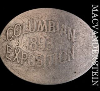 1884 Liberty Nickel,  1893 Columbian Exposition Elongated - Scarce I2161