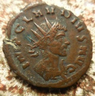 22mm,  4.  62g,  Claudius Ii Gothicus 268 - 270 Ad Antoninianus.  Aequitas With Scales