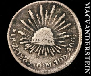 Mexico Second Republic : 1885 Zs 1 Real J3677
