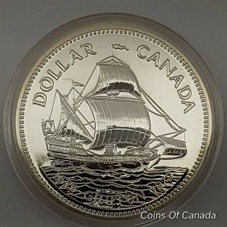 1979 Canada Silver Dollar Uncirculated - Capsule Griffon Coinsofcanada
