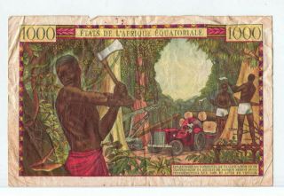 Equatorial African States 1000 Francs 1963 S 2