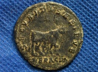 Julian Ii.  361 - 363 Ad.  Æ Heraclea Big Ancient Bronze Roman Coin Wth Bull.