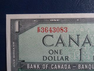 1954 Canada 1 Dollar Bank Note - Beattie/Raminsky - EP3643083 19 - 470 2