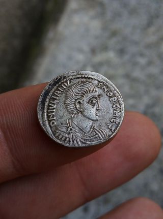 Julian Ii.  Als Caesar,  355 - 360 N.  Chr.  Siliqua