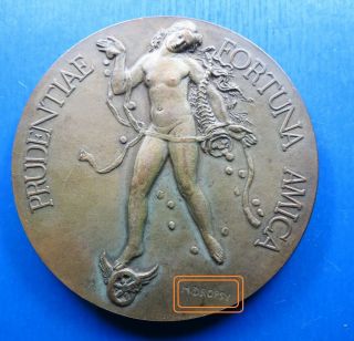 France Medal Prudentiae Fortuna Amica - Crédit Industriel Commercial 1859 - 1959