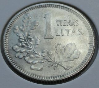 1 Litas Lithuania 1925 Silver 3
