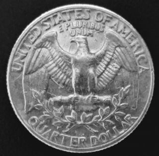 1983 P Washington Quarter Error Spitting Eagle.  And Cud Above T In Liberty.