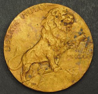 1915,  Kingdom of Italy.  Bronze 
