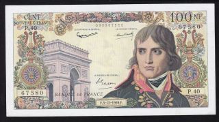 France - - - - - 100 Francs 1959 - - - - - Vf - - - - - - - - -