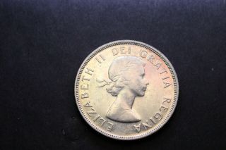 Silver Dollar 80 1955 Canada Canadian Asw.  60 Troy Ounces