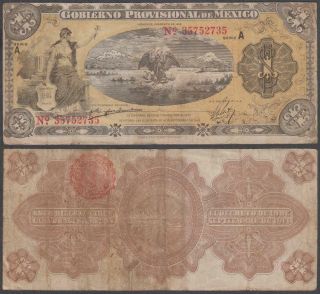 Mexico - Gobierno Provisional Veracruz,  1 Peso,  1915,  Vf,  P - S1101 (a) /m3968 (e)