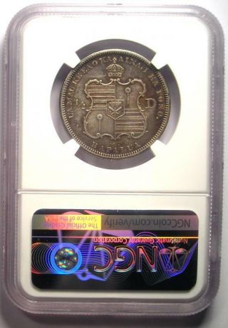 1883 Hawaii Kalakaua Half Dollar 50C Coin - Certified NGC AU55 - $575 Value 3