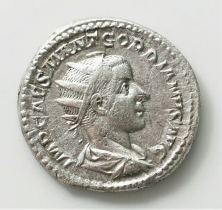 Roman Imperial Gordian Iii Ar 3.  87gr21mm Antoninianus.  Rome,  Ad 238 - 239.  Imp Ca