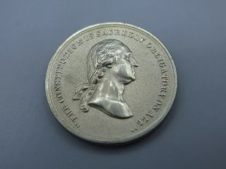 1861 Washington Oath Of Allegiance Medal Silver