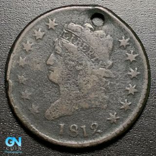 1812 Classic Head Large Cent - - Make Us An Offer G9291