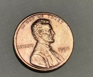 1990 No S Lincoln Memorial Us Penny/cent