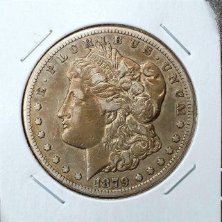 1879 - Cc Morgan Silver Dollar - Capped Die,  Vam - 3 - Very Fine - Great Looking Piece