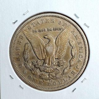 1879 - CC Morgan Silver Dollar - Capped Die,  VAM - 3 - Very Fine - Great Looking Piece 2