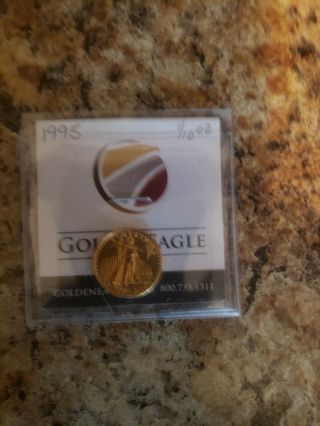 1995 1/10 Oz $5 American Eagle Liberty Gold Coin